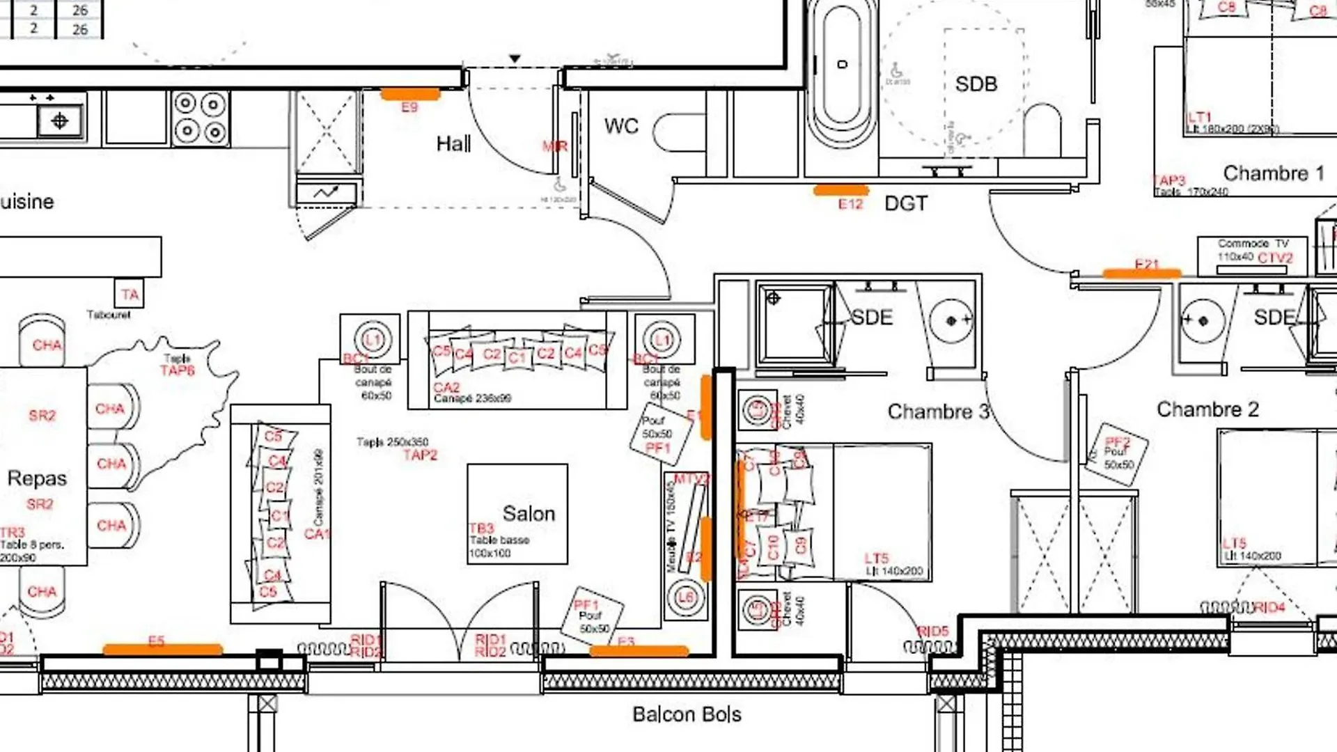 Appartement 4 Pieces Avec Balcon, A 100M Des Pistes, Centre Courchevel Village - Fr-1-562-19